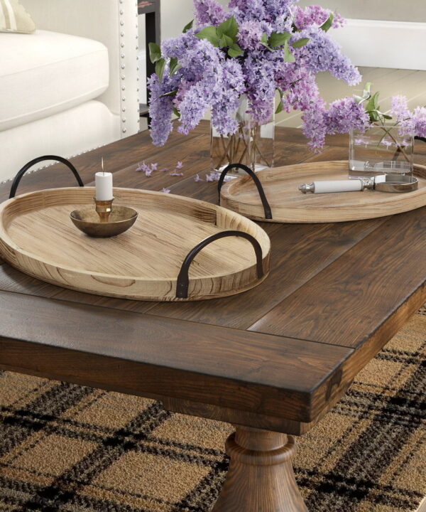 Diggins 2 Piece Coffee Table Tray Set