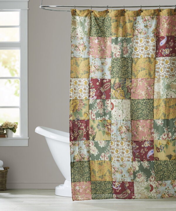 St. John Cotton Single Farmhouse Shower Curtain