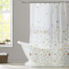 Rohde Floral PEVA Single Shower Curtain