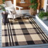 Lakeeva Power Loom Black/Bone Indoor/Outdoor Rug Lakeeva Power Loom Black/Bone Indoor/Outdoor Rug