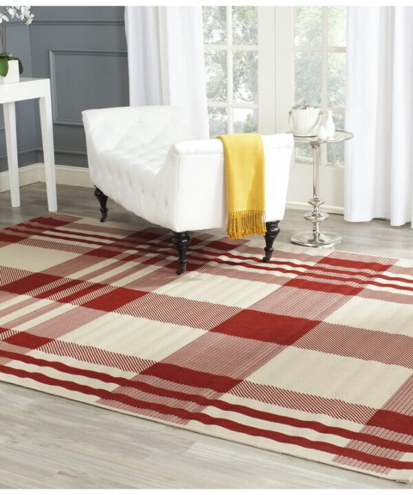 Debriana Power Loom Red Indoor/Outdoor Rug