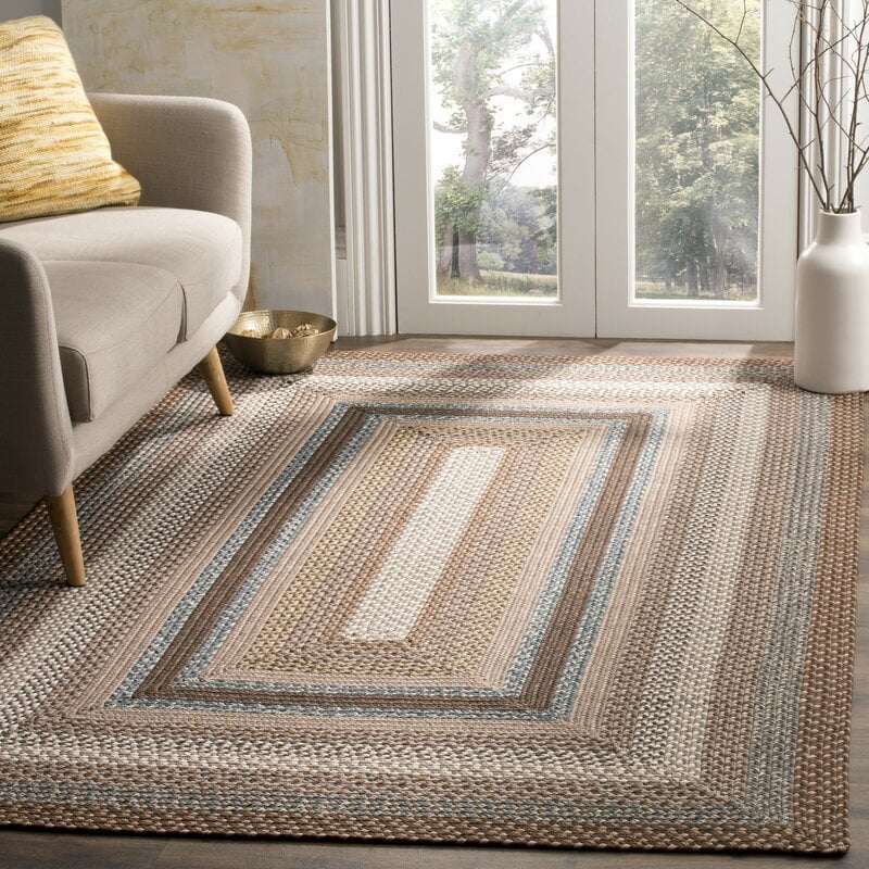 Liptak Handmade Handwoven Performance Brown Rug
