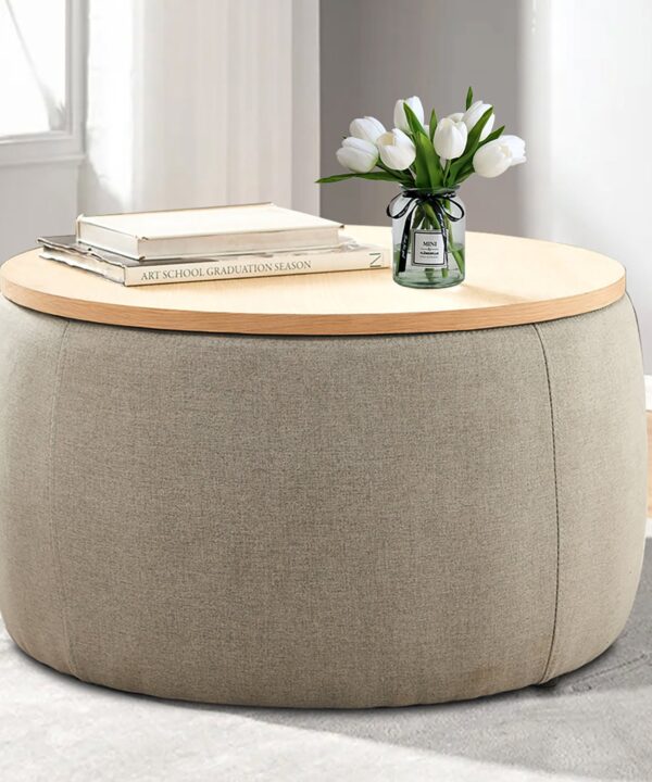 Iras Upholstered Storage Ottoman