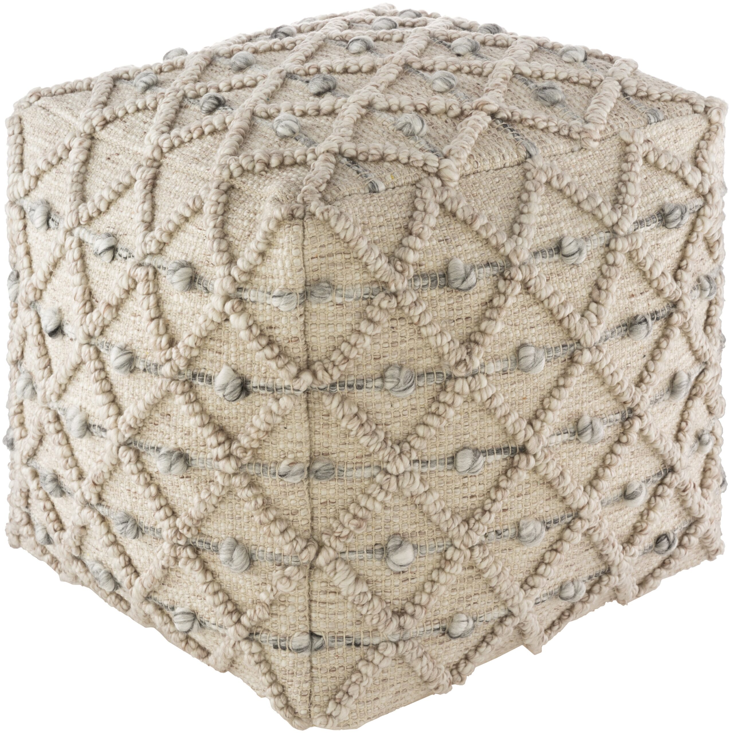 Kalil Upholstered Pouf
