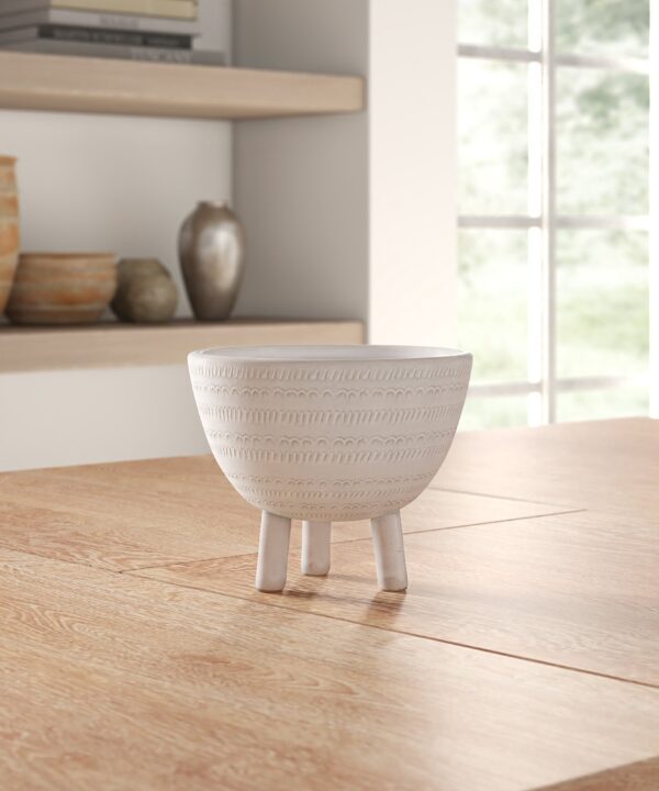 Hildburg Ceramic Decorative Bowl