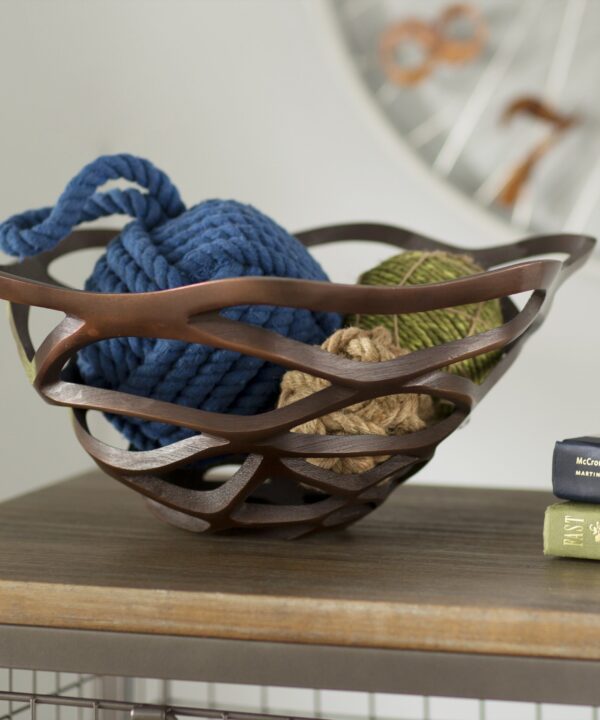 Minersville Metal Decorative Bowl