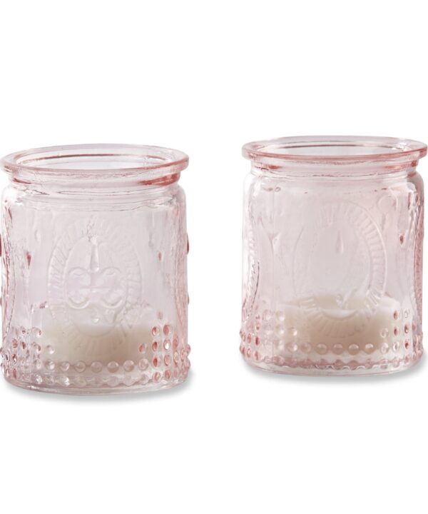 Vintage Small Glass Tealight Holder