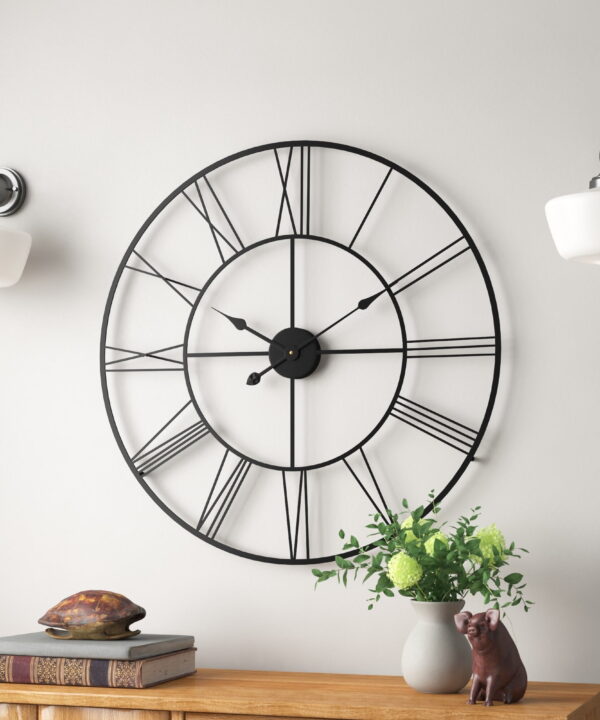 Charma Metal Wall Clock