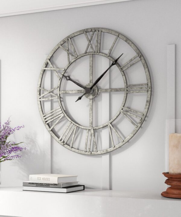 Vergara Metal Wall Clock