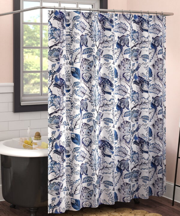 Morganton Floral Single Shower Curtain