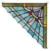 Tiffany Glass Iris Window Panel Tiffany Glass Iris Window Panel