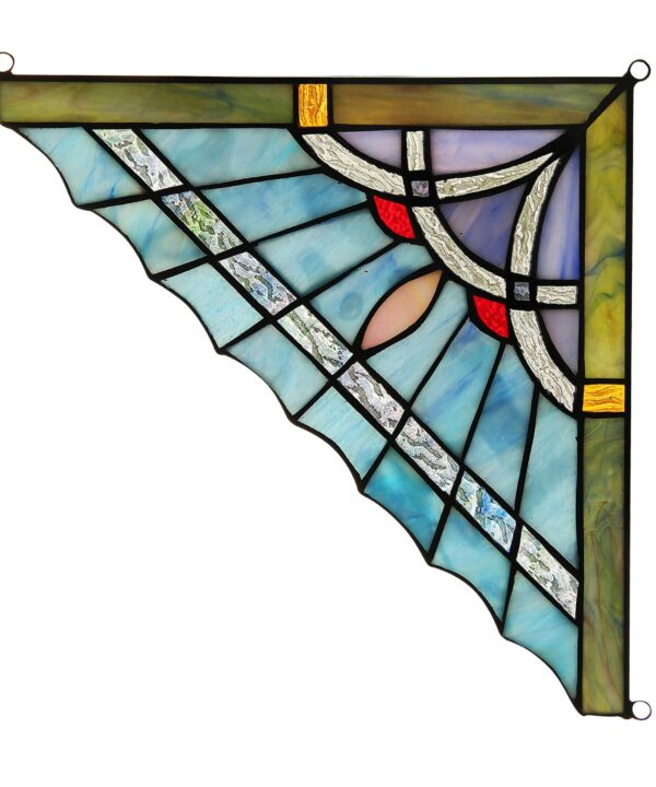 Tiffany-Glass Window Panel