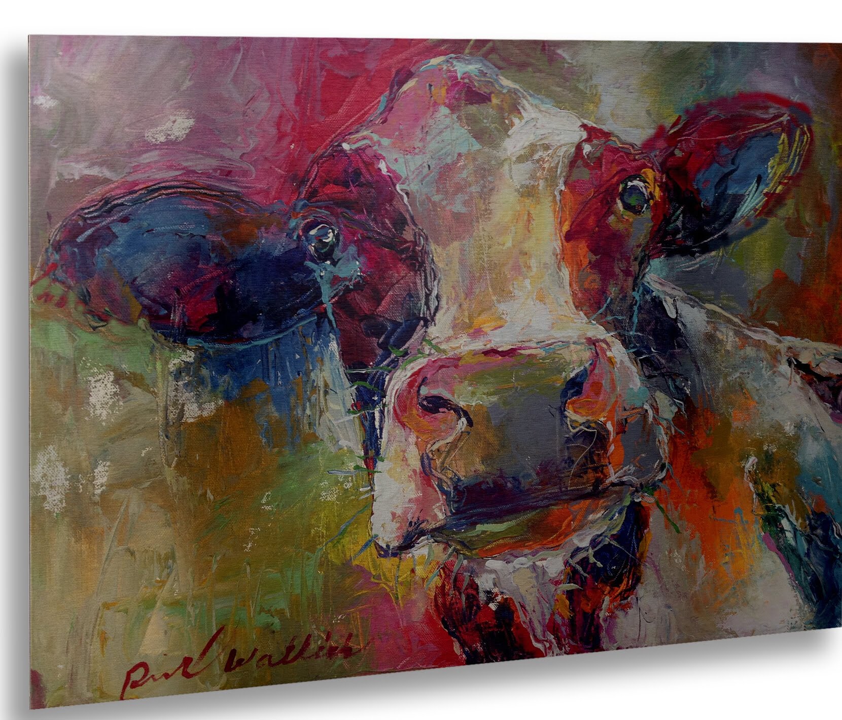 Art Cow 4592 by Richard Wallich - Print