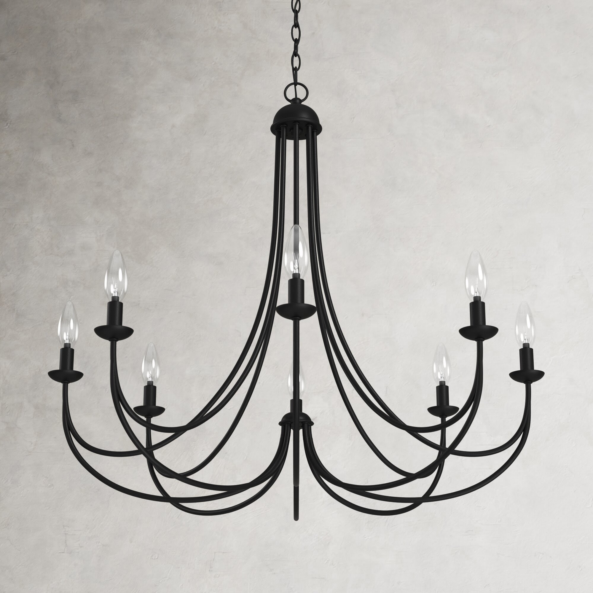 Drea 8 - Light Classic / Traditional Chandelier