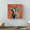 Moo-Ving In III by Ethan Harper - Wrapped Canvas Painting Moo-Ving In III by Ethan Harper - Wrapped Canvas Painting