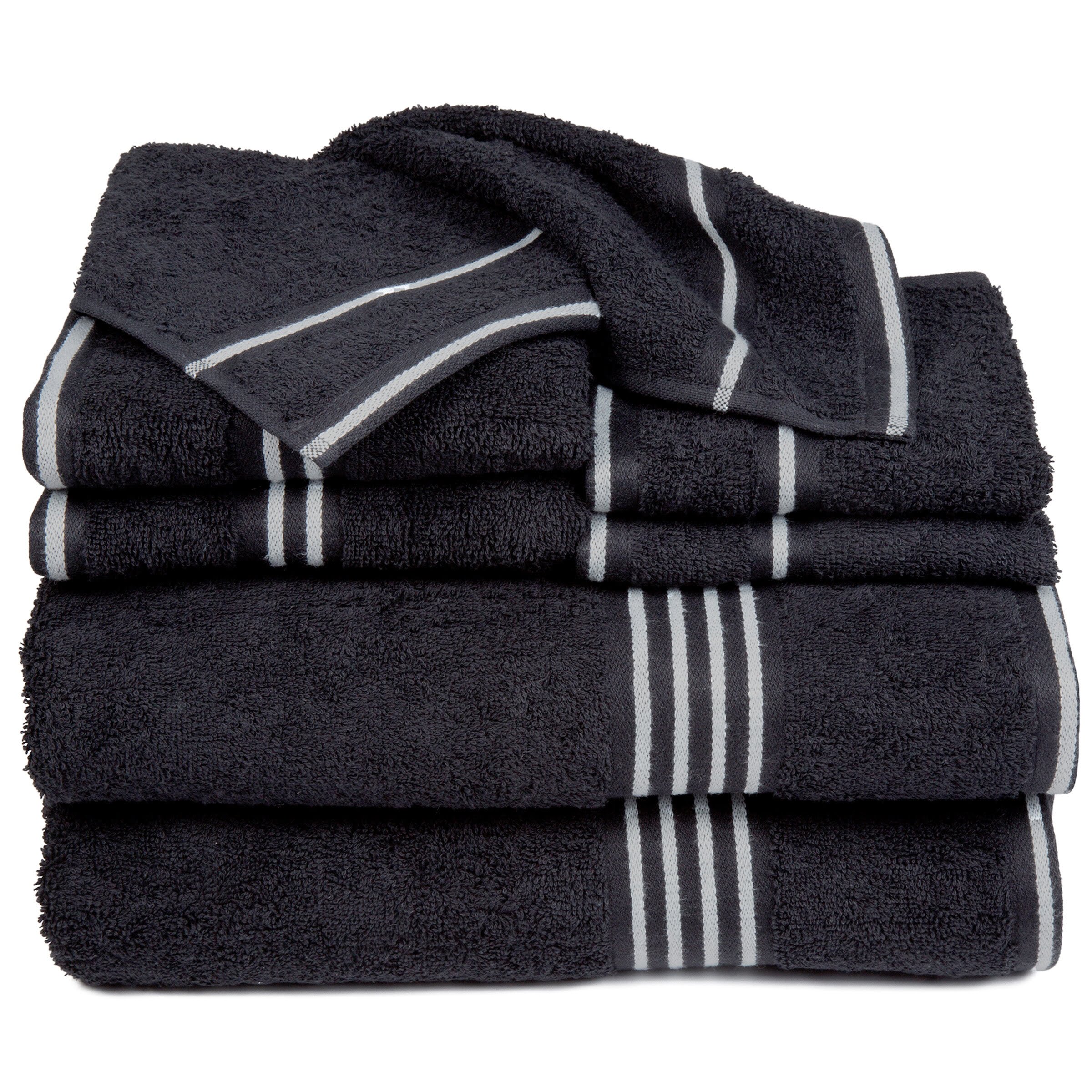 8 Piece 100% Cotton Towel Set