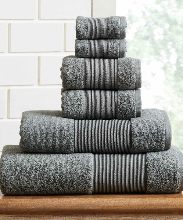 Mccullen 6 Piece 100% Cotton Towel Set