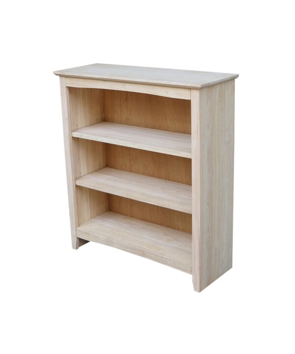 Aspatria 32'' W Solid Wood Standard Bookcase