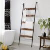 Cassidy 76.75'' Tall Solid Wood Blanket Ladder
