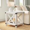 Kellam 22'' Tall Floor Shelf End Table