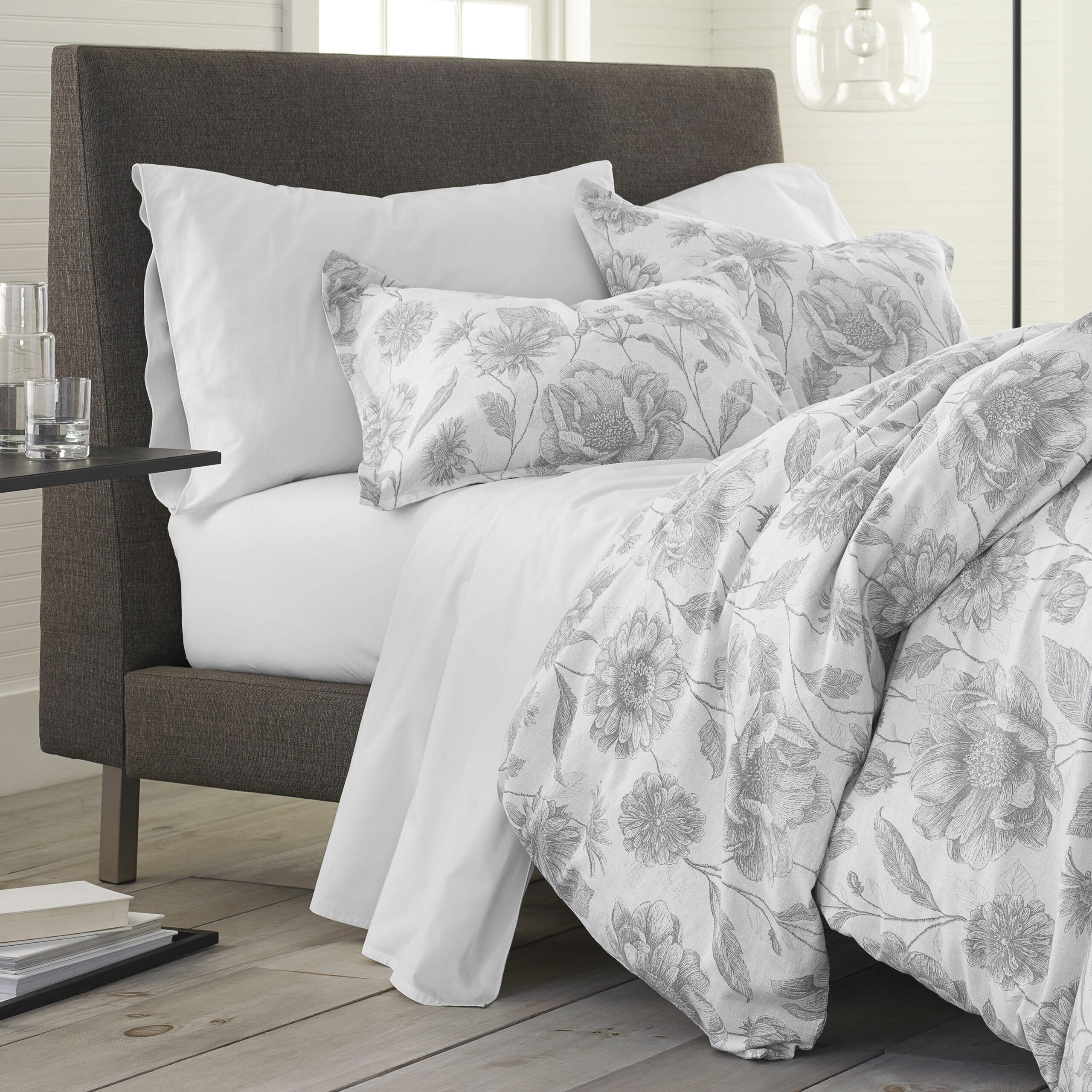Gannon Organic 100% Cotton Percale Comforter Set