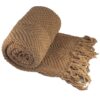 Sandy Shore Knitted Throw Blanket Sandy Shore Knitted Throw Blanket