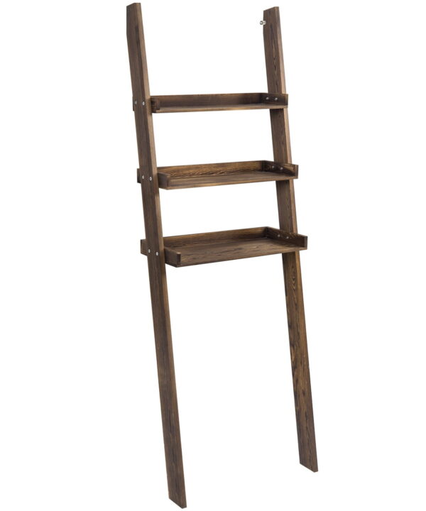 Anaisabel Solid Wood Freestanding Over-The-Toilet Storage