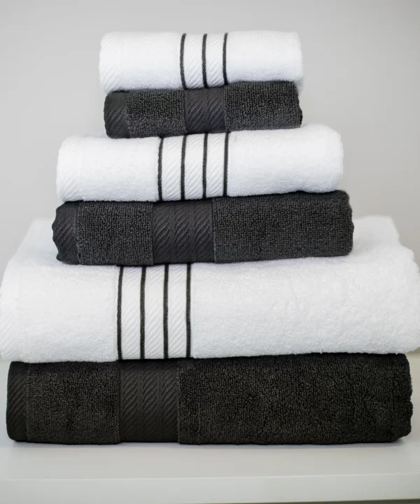 Brensen 6-Piece 100% Cotton Towel Set