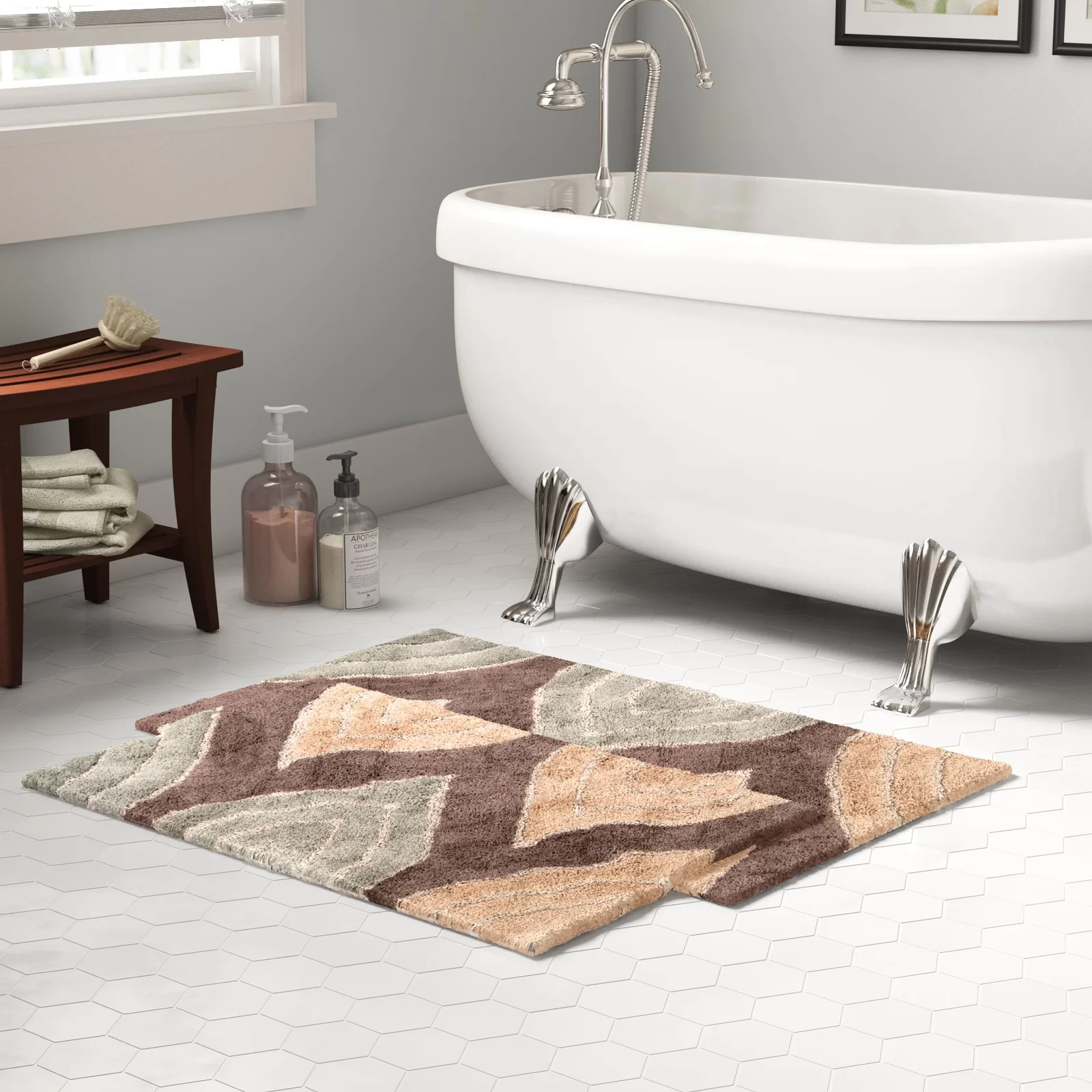 Steadman Bath Rug Set