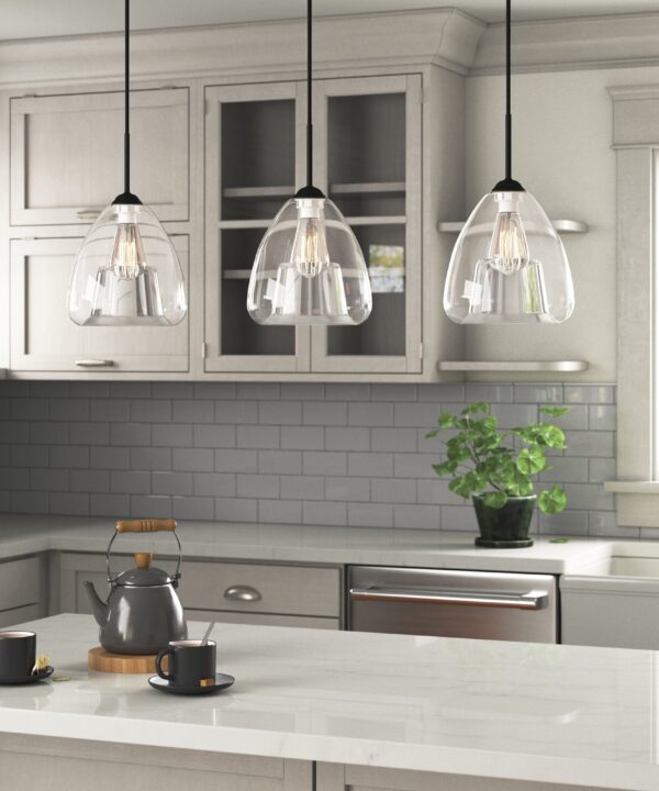Keech 3 - Light Kitchen Island Bell Pendant