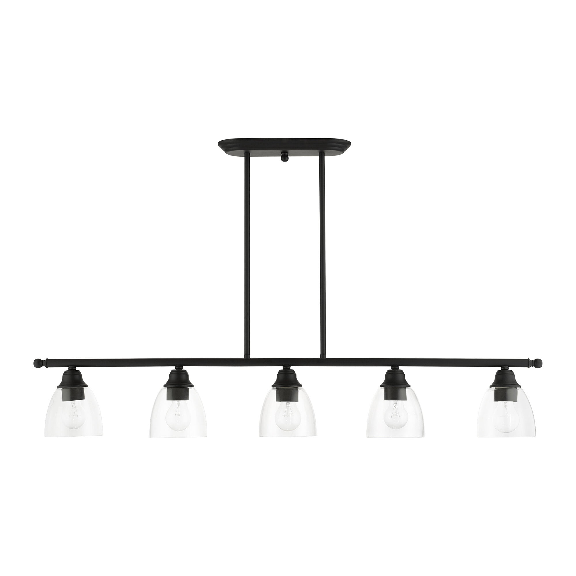 Darlene 5 - Light Kitchen Island Linear Pendant