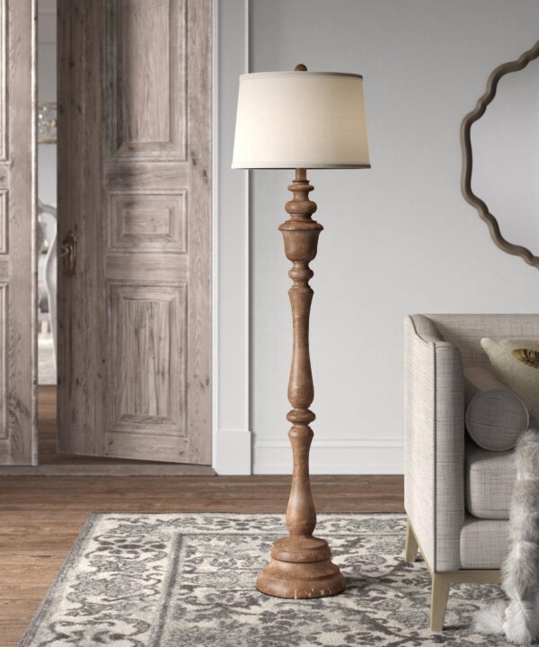 Pitch 60" H Traditional Floor Lamp