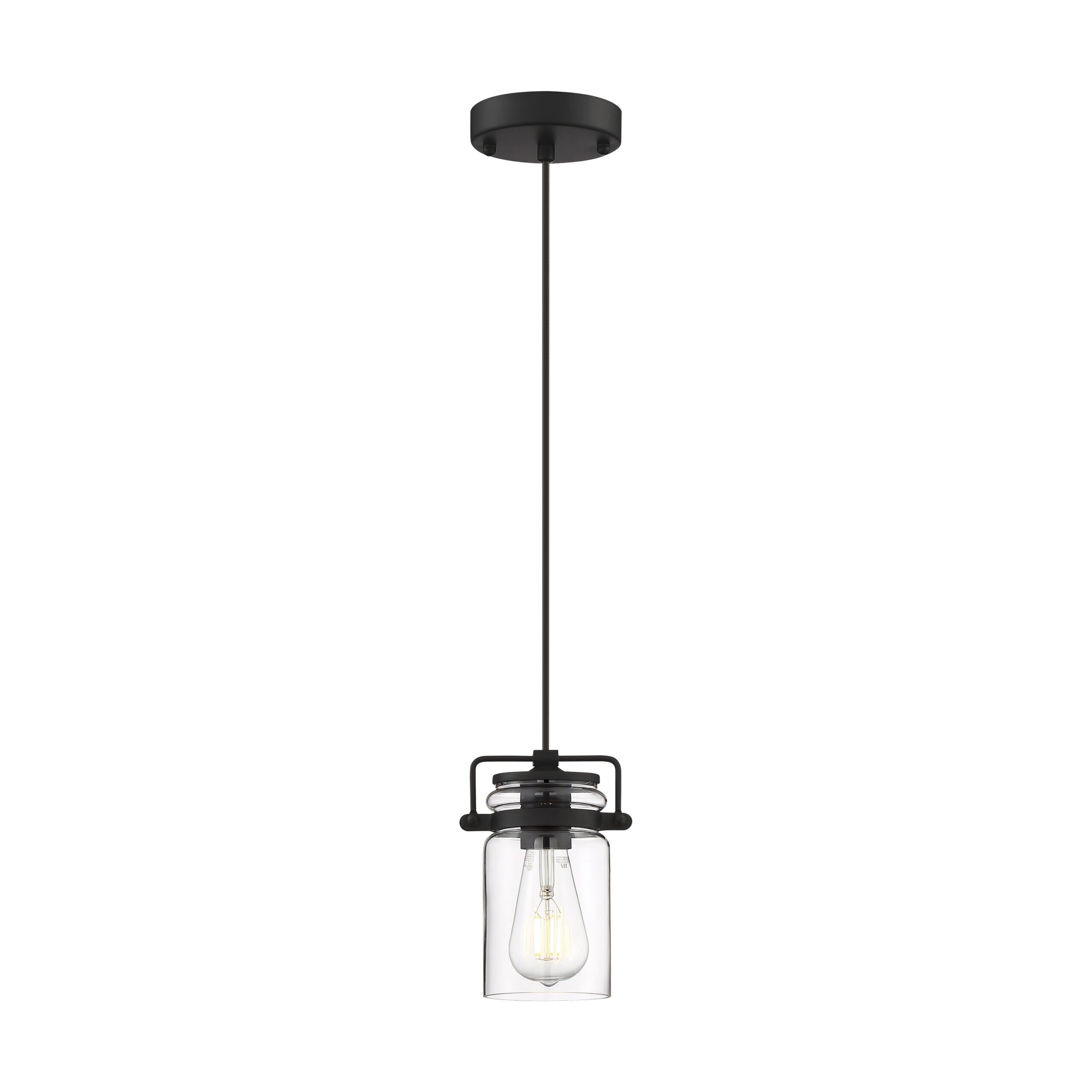 Malaki 1 - Light Single Jar Pendant