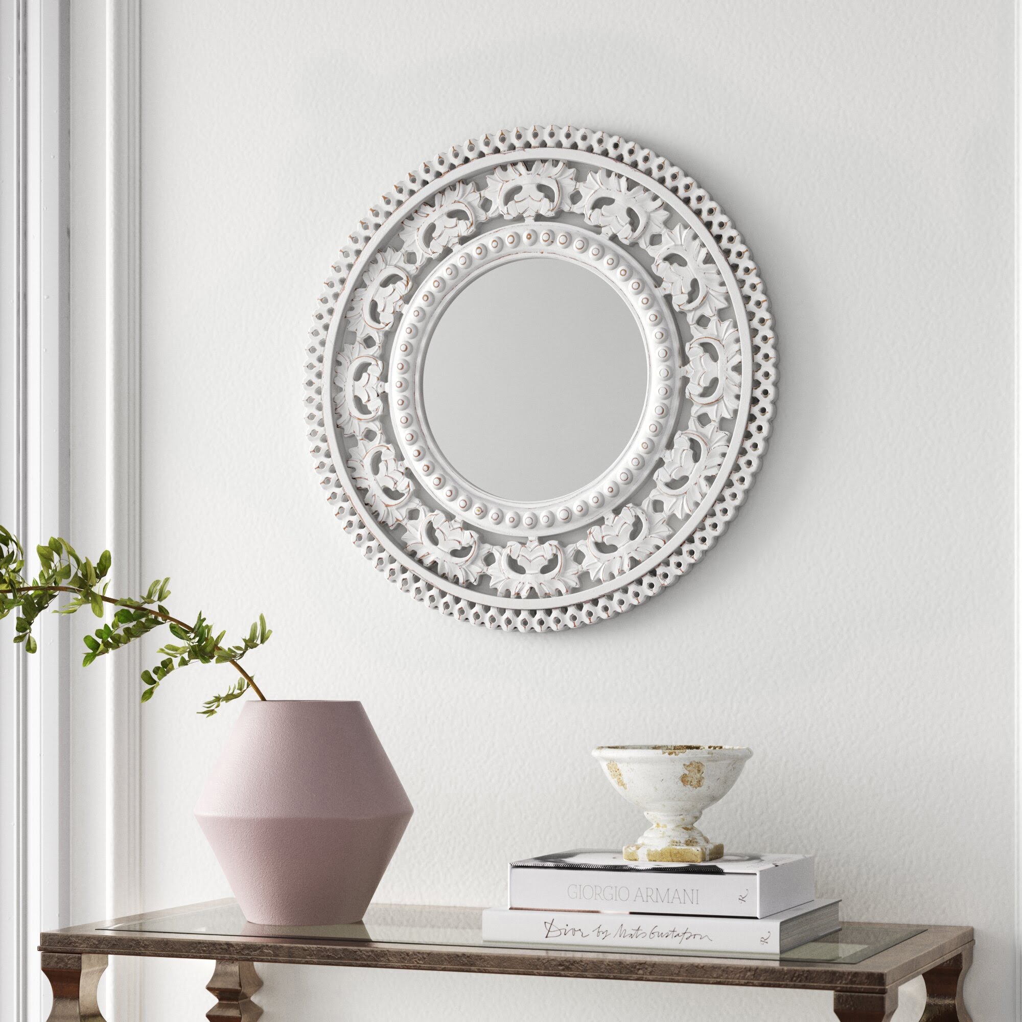 Fabienne Round Wall Mirror