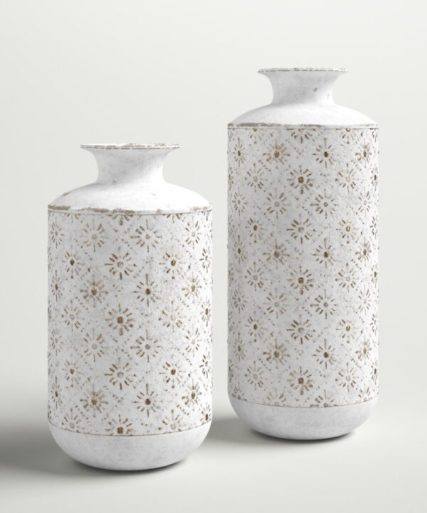 Shelby Handmade Metal Table Vase