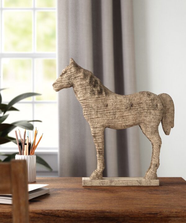 Wesley Horse Table Decor Statue