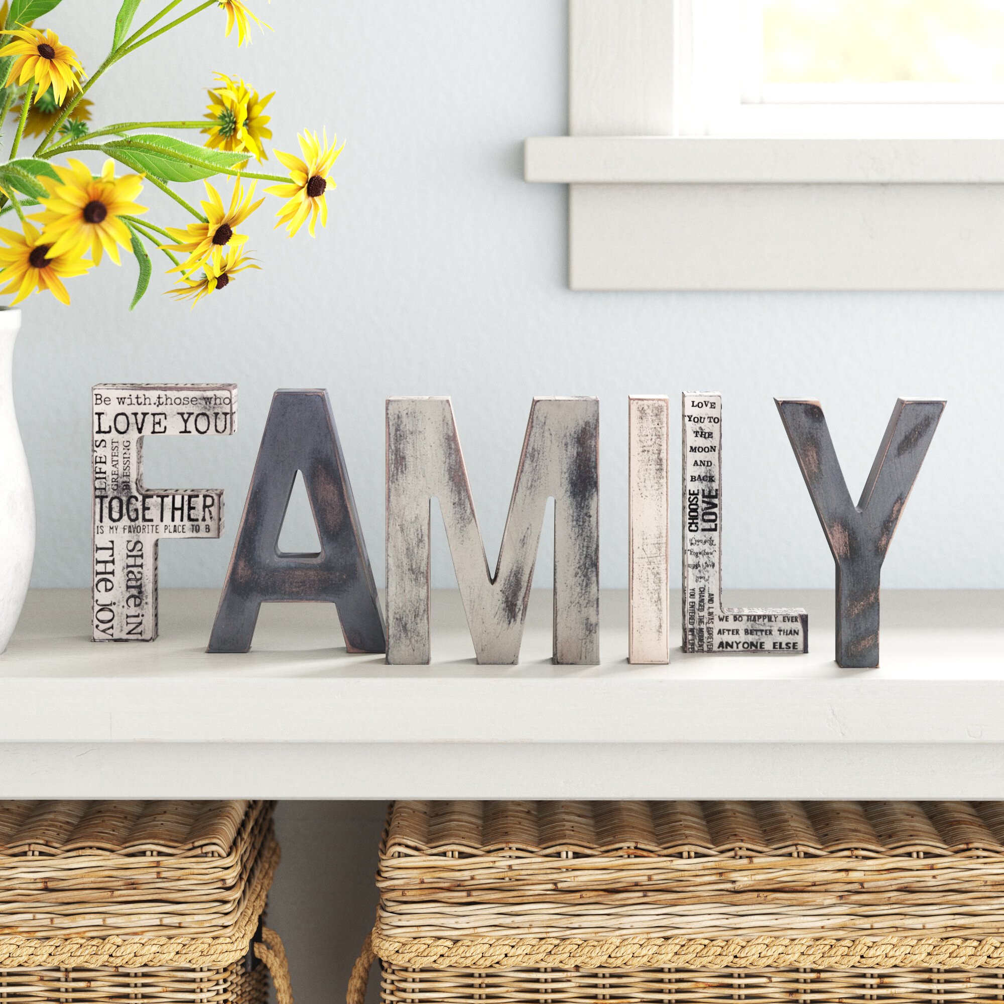 Brazel Family Letter Block