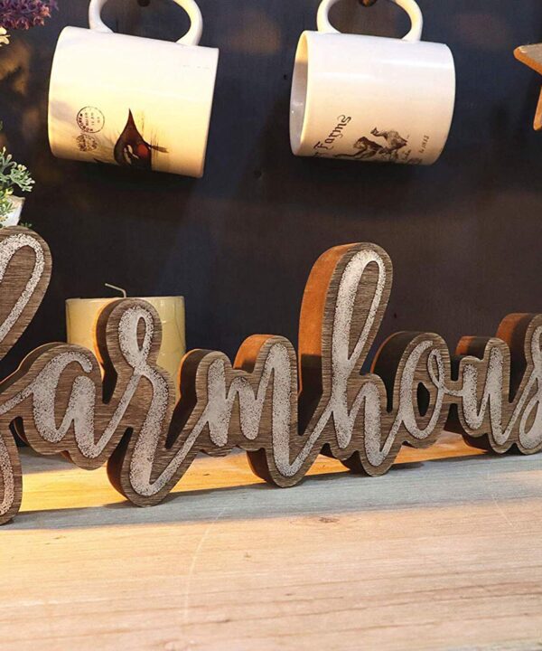 Boyokin 3D ‘Farmhouse’ Letter Block