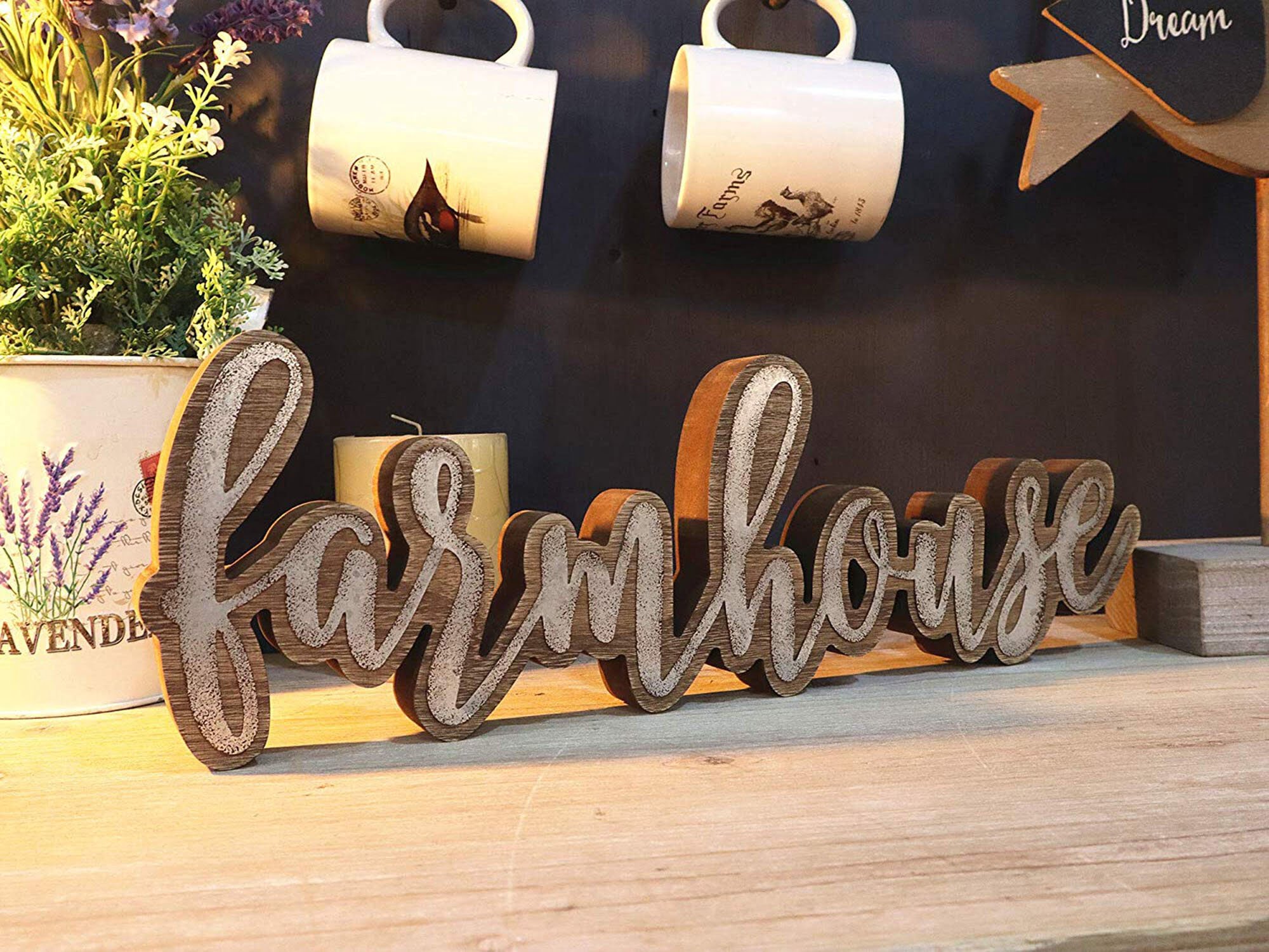 Boyokin 3D ‘Farmhouse’ Letter Block