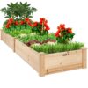 Evelin 4 ft x 2 ft Metal Raised Garden Bed