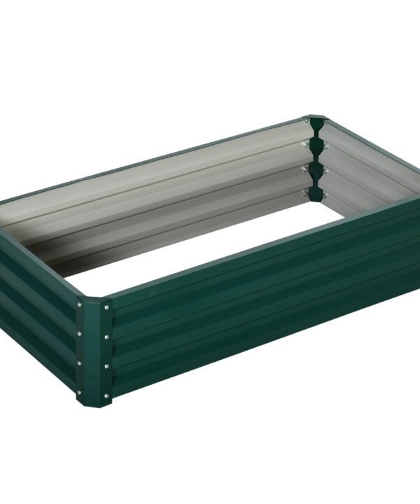 Evelin 4 ft x 2 ft Metal Raised Garden Bed