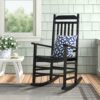 Outdoor Zuri Rocking Solid Wood Chair Outdoor Zuri Rocking Solid Wood Chair