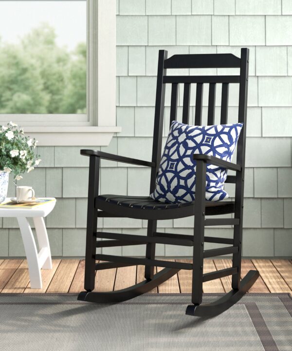 Outdoor Hymes Rocking Solid Wood Chair
