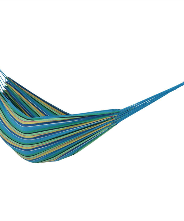 Sunnydaze Brazilian Double Hammock - 2-Person Portable for Camping, Outdoor Use, Sea Grass