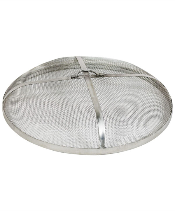Sunnydaze Stainless Steel Fire Pit Spark Screen - 40-Inch