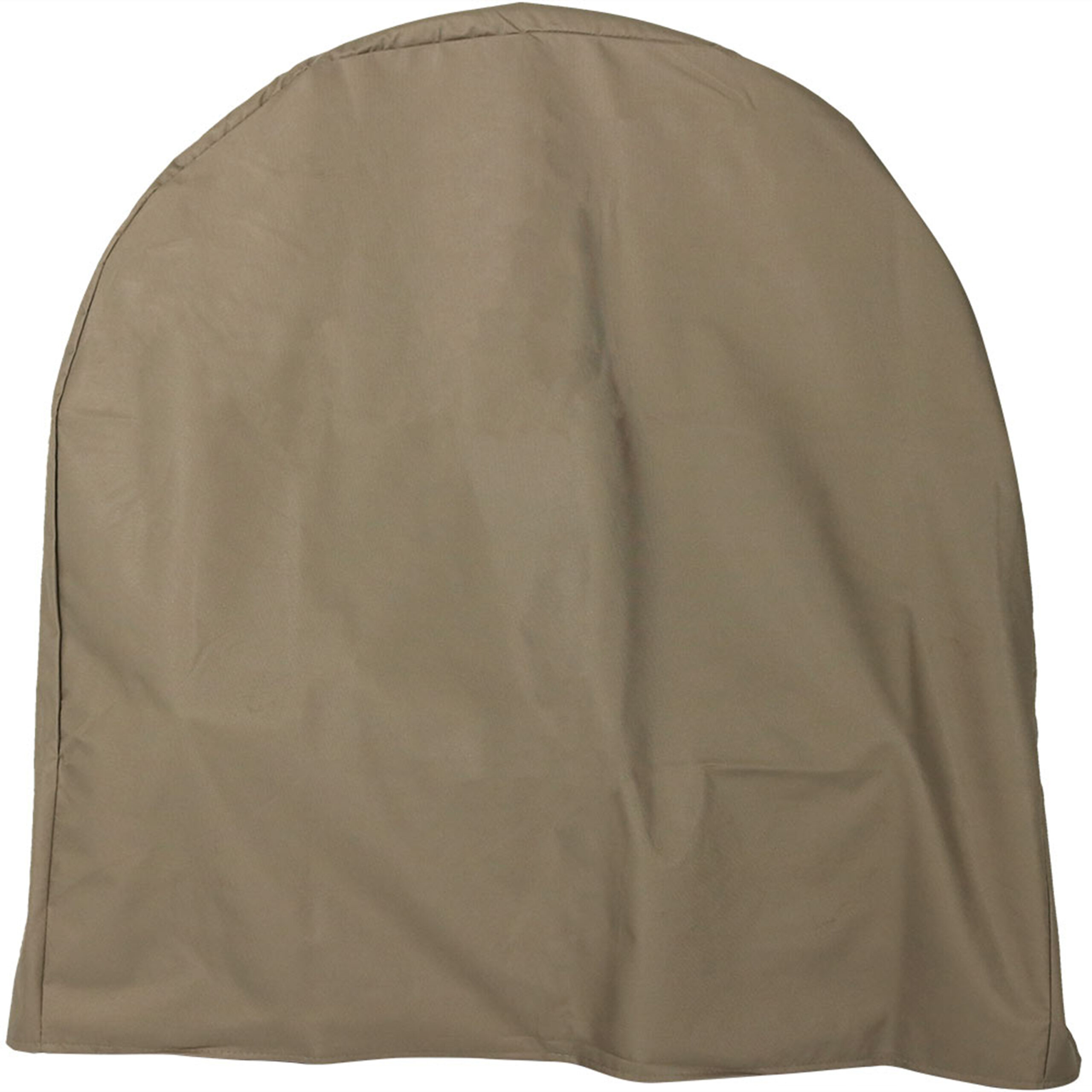 Sunnydaze Log Hoop Cover, Size and Color Options Available, Khaki, 40-Inch