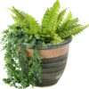 Purlieu Ceramic Indoor/Outdoor Planter - 15-Inch - Tempest