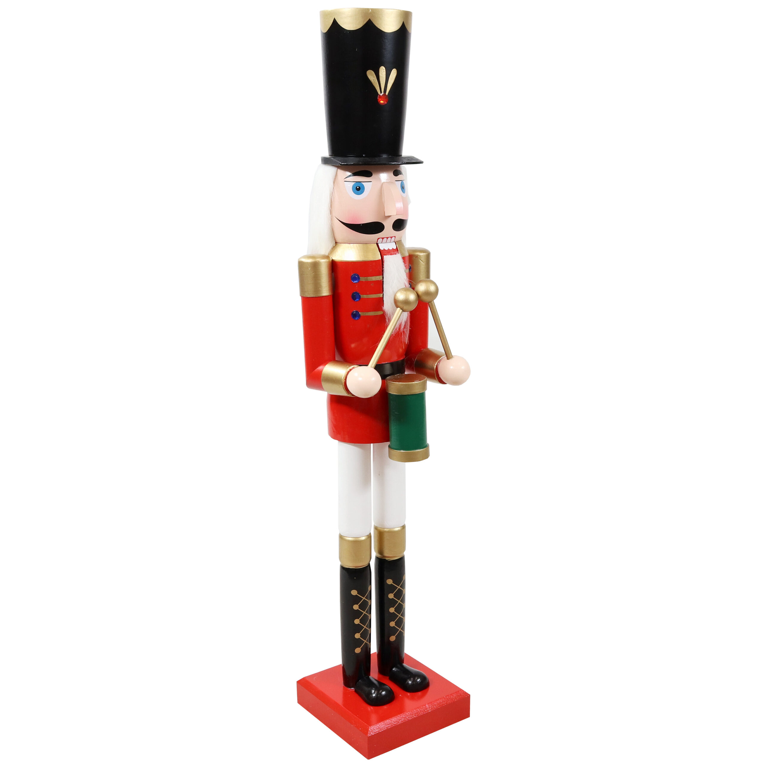 Sunnydaze Noah the Harmonious Indoor Christmas Nutcracker Statue - 35.75-Inch