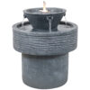 Tranquil Streams Resin Outdoor Water Fountain with LED Lights Tranquil Streams Resin Outdoor Water Fountain with LED Lights