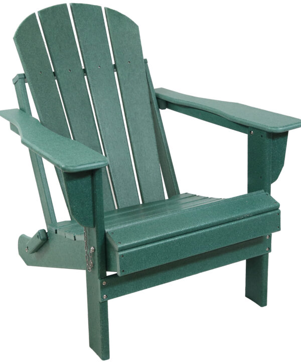 Foldable Adirondack Chair - Green